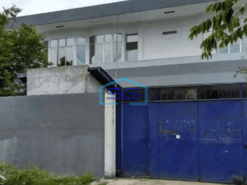 Disewakan Gudang Siap Pakai Luas Bangunan 1700 m² di Waru Sidoarjo Ada Kantor