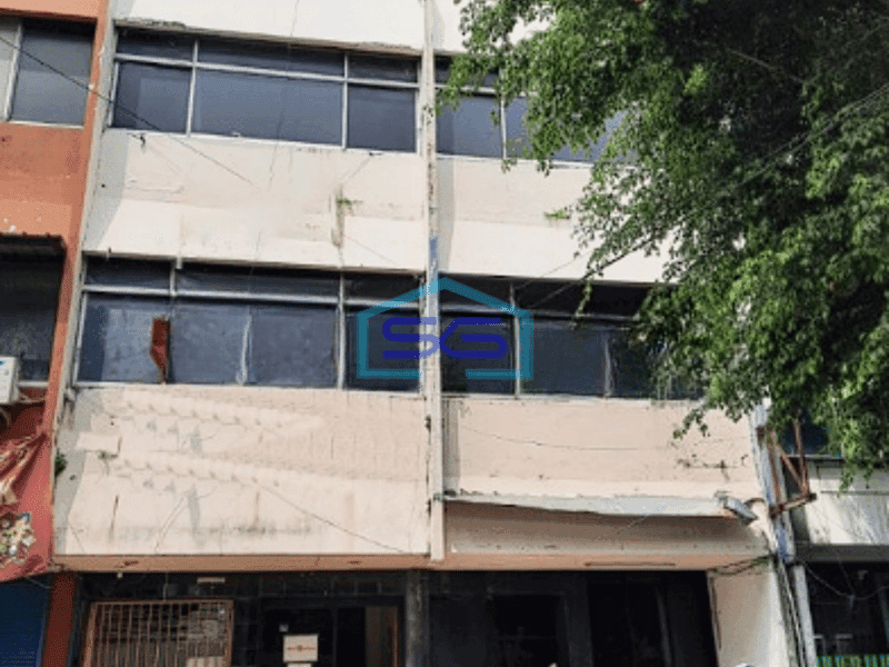 Dijual Ruko Gandeng 4 Lantai di Kemayoran Jakarta Pusat Luas Bangunan 482m2