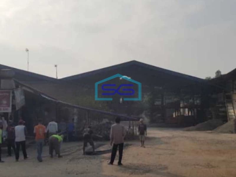 Dijual Tanah & Gedung Alfa Di Pasar Kemis Tangerang Luas Tanah  7512 m²