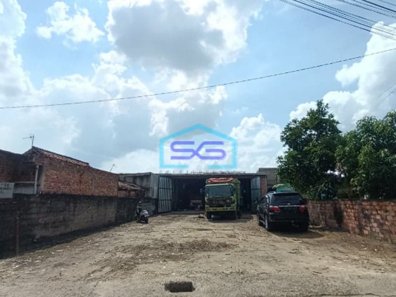 Dijual Tanah + Gudang di Jalan Gotong Royong Sako Baru Palembang