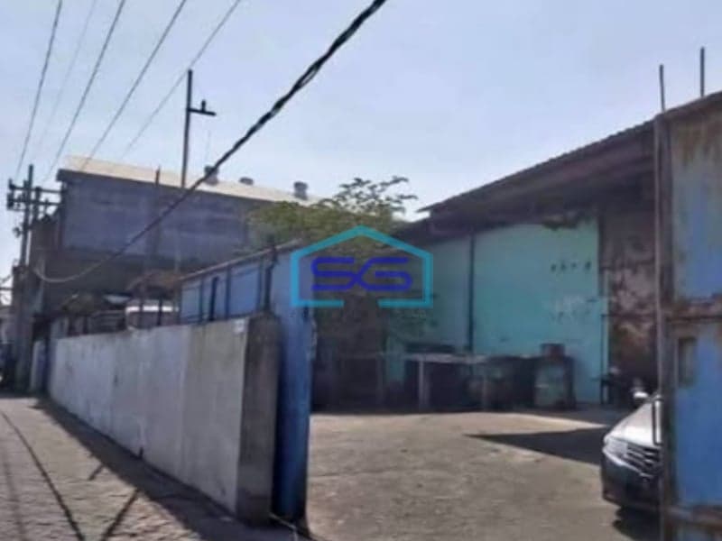 Dijual Gudang Hitung Tanah di Tanjungsari Surabaya Luas Tanah 1400m2