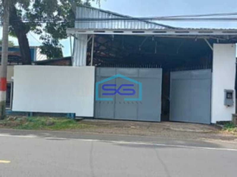 Disewakan Gudang Zona Industri Luas 2500m2 Strategis di Tahunan Jepara Jawa Tengah