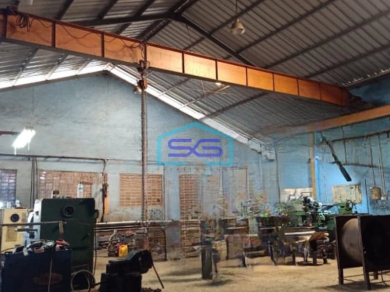 Dijual Pabrik Akses Container 40 Feet Luas Bangunan  1500 m² Lokasi Teluk Naga Tangerang