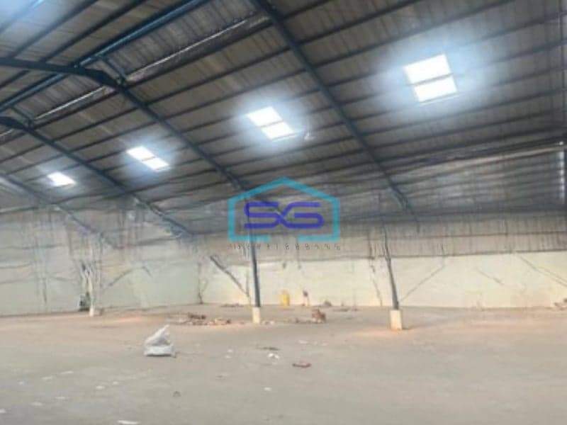 Disewakan Gudang Luas Tanah  1600 m² Lokasi Bebas Banjir di Tangerang
