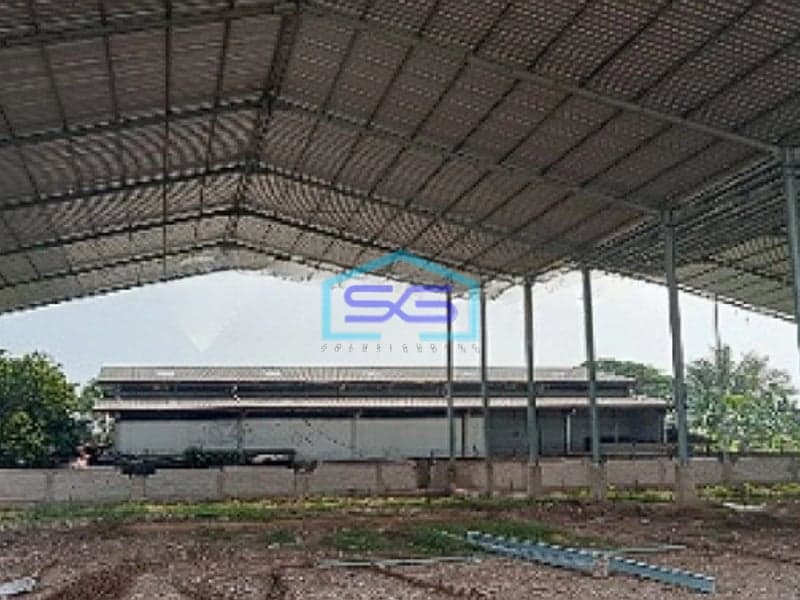 Disewakan Gudang, Pabrik Bangunan Tinggi Masuk Kontainer 20ft di Sepatan Tangerang LT 9000m2