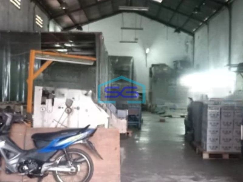 Dijual Gudang Luas Bangunan  396 m² Lokasi Bebas Banjir di Kosambi Tangerang