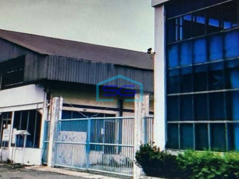 Dijual Gudang ex Pabrik Tekstil di Kawasan Industri Jababeka Bekasi LT 20696m2