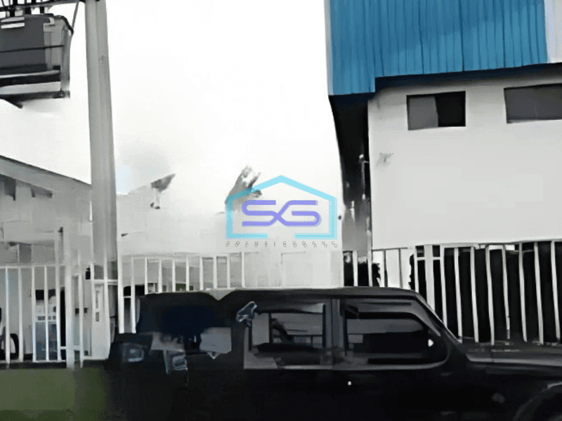 Dijual Gudang Murah Luas Bangunan 1152 m² Lokasi Tigaraksa Tangerang