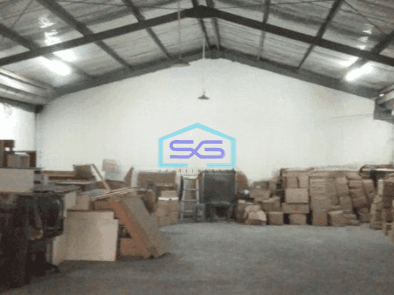 Disewakan Gudang Luas Bangunan  690 m² di Pinggir Jalan Besar Kamal Jakarta Utara