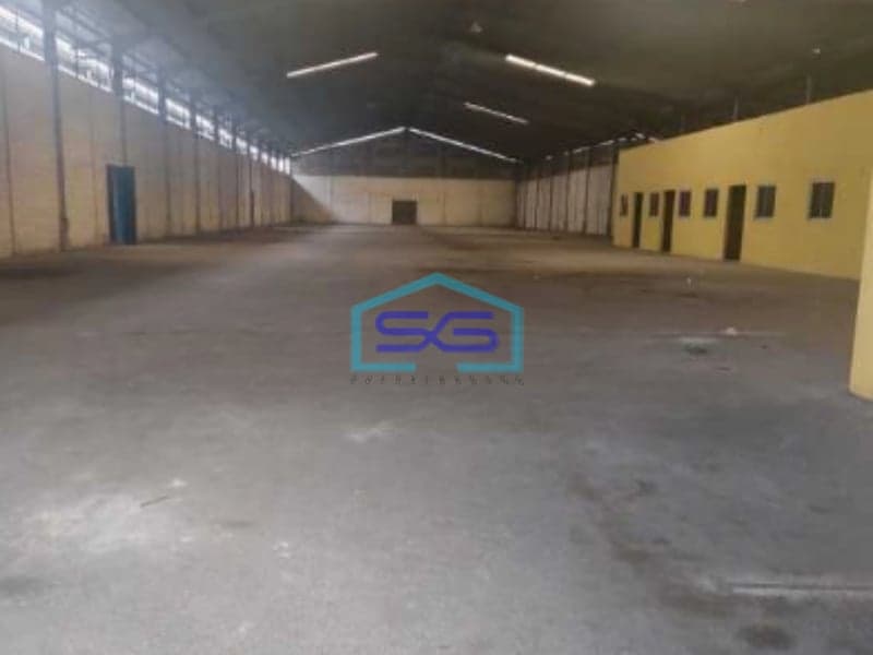 Disewakan Gudang Siap Pakai Di Pinggir Jalan Raya Serang Cikupa Tangerang LB 6700m2