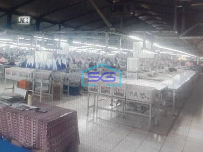 Dijual Pabrik di Semarang Akses Bagus Dipinggir Jalan Raya LT 24466m2