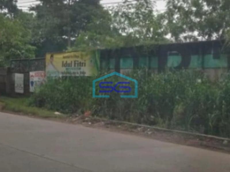 Disewakan Tanah di Pinggir Jalan Cisauk Tangerang Luas Tanah 5000m2