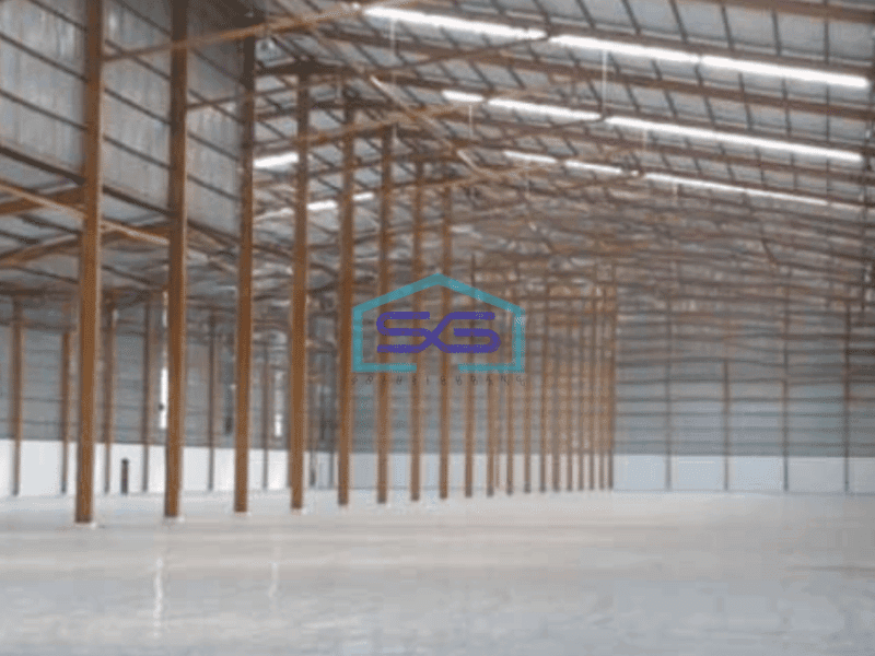 Dijual Gudang Akses Container 40 Feet Luas Bangunan 17000 m² di Cimanggis Depok