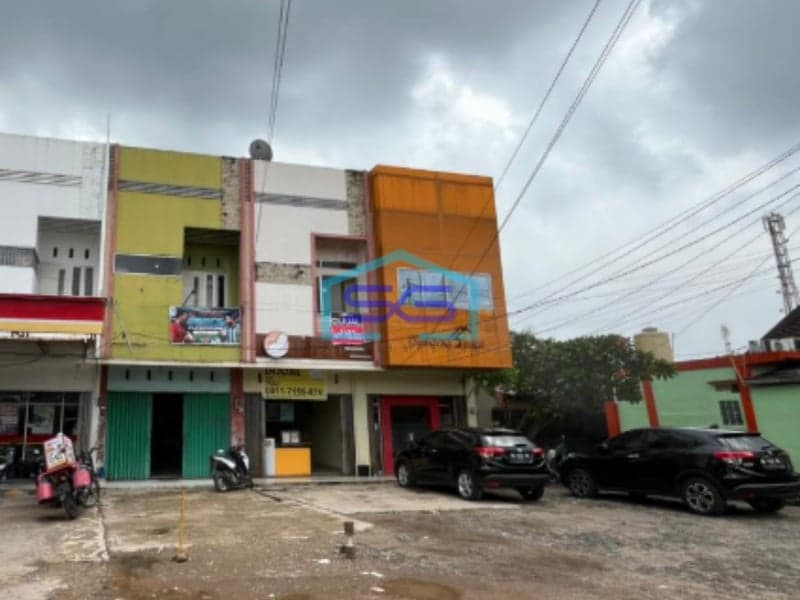 Dijual Ruko Siap Pakai di Jalan Bambang Utoyo Palembang Luas Bangunan 144m2