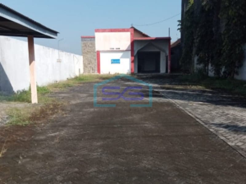 Warehouse for Sale Near Prambanan Toll Exit, Klaten, Central Java Land Area 2105m2