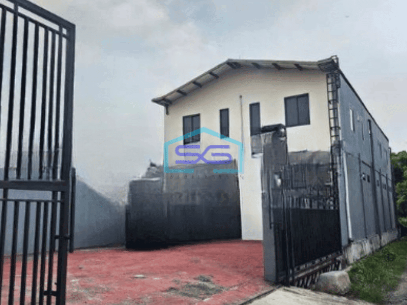 Dijual Gudang Luas Bangunan  400 m² di Dekat Pintu Tol Cibatu Cikarang Bekasi