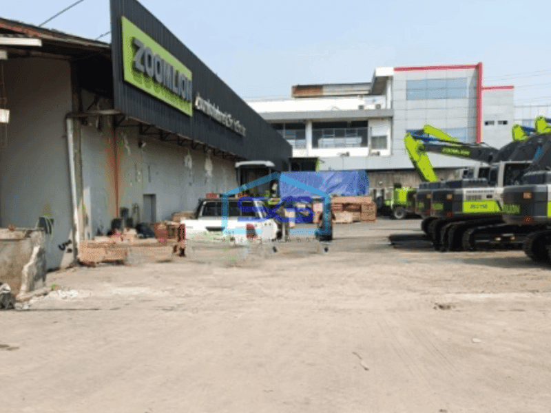 Disewakan Tanah di Yos Sudarso Jakarta Utara 1.3 Ha Full Paving