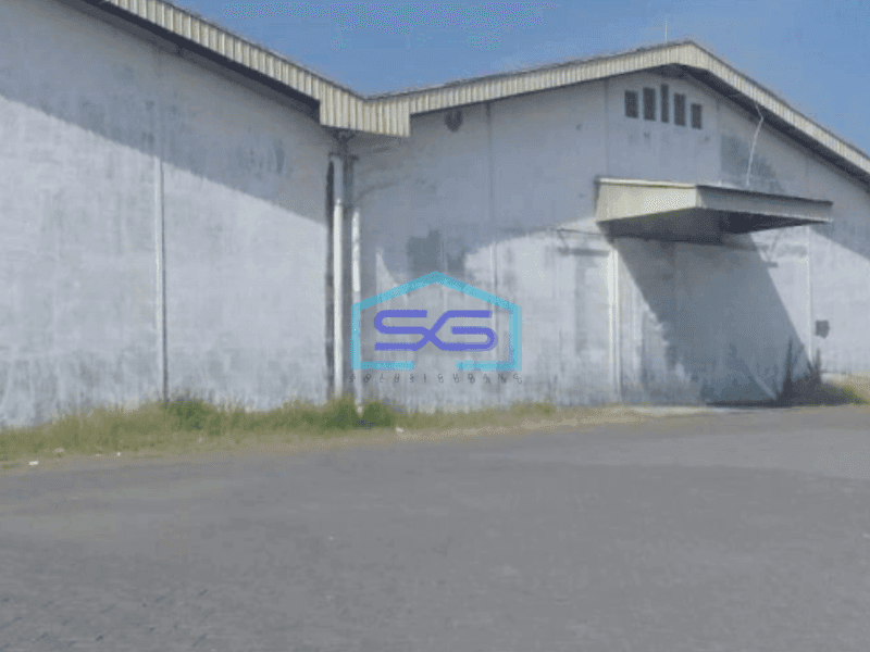 Disewakan Gudang Luas Bangunan  12500 m² di Gresik Kota