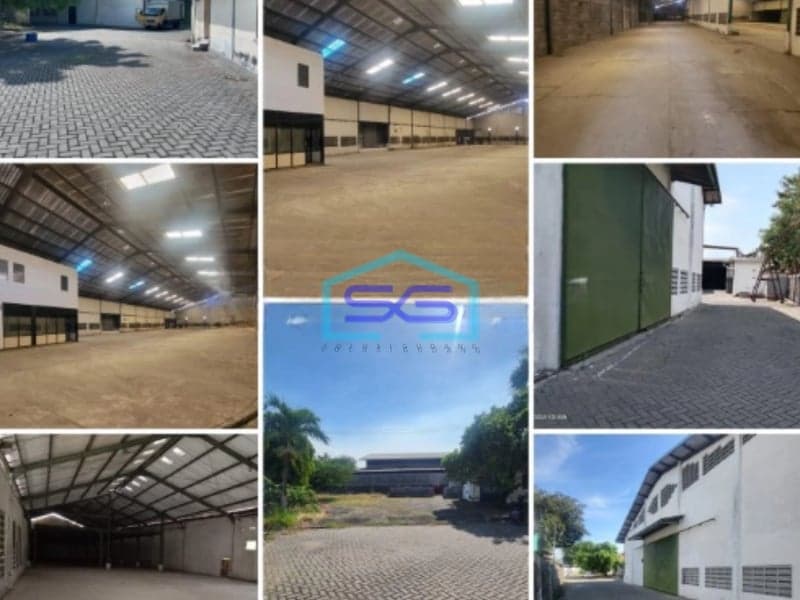 Dijual Pabrik Gudang di Kepatihan Gresik Jawa Timur Ada Ijin Limbah LT 8600m2