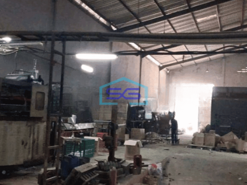 Dijual Gudang Ada Kantor Lokasi Strategis di Dadap Tangerang Luas Bangunan  1500 m²