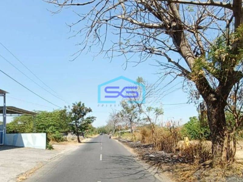 Dijual Tanah Murah Kawasan Industri Jln Raya Benjeng Gresik Cocok Untuk Pabrik Gudang LT 10000m2