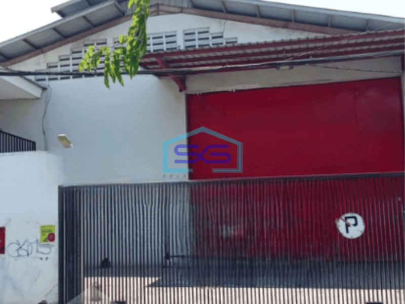 Disewakan Gudang Luas Bangunan  525 m² Lokasi Surabaya Kota