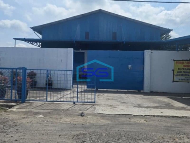 Dijual Gudang Zona Industri Lokasi Parangjoro Sukoharjo Jawa Tengah Luas Tanah 3200m2