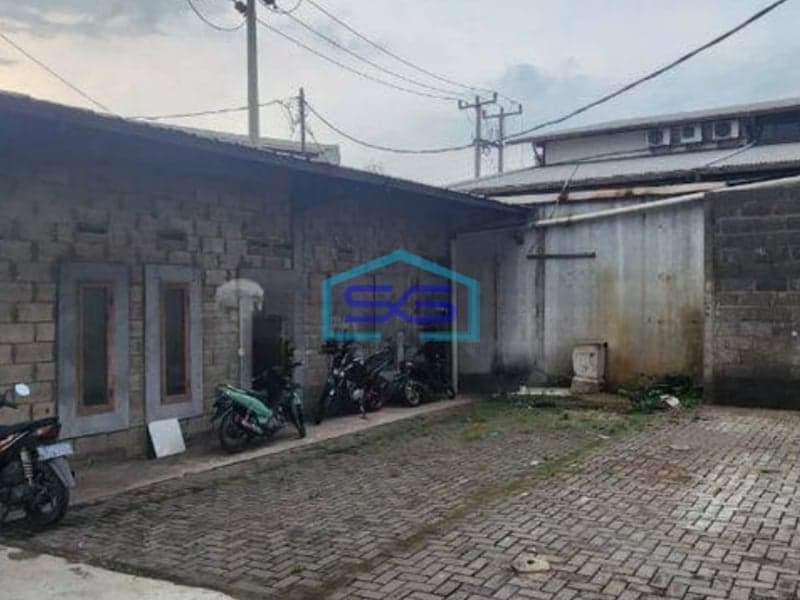Disewakan Gudang Akses Kontainer 40 Feet Area Industri di Sadang Rahayu Bandung LT 550m2