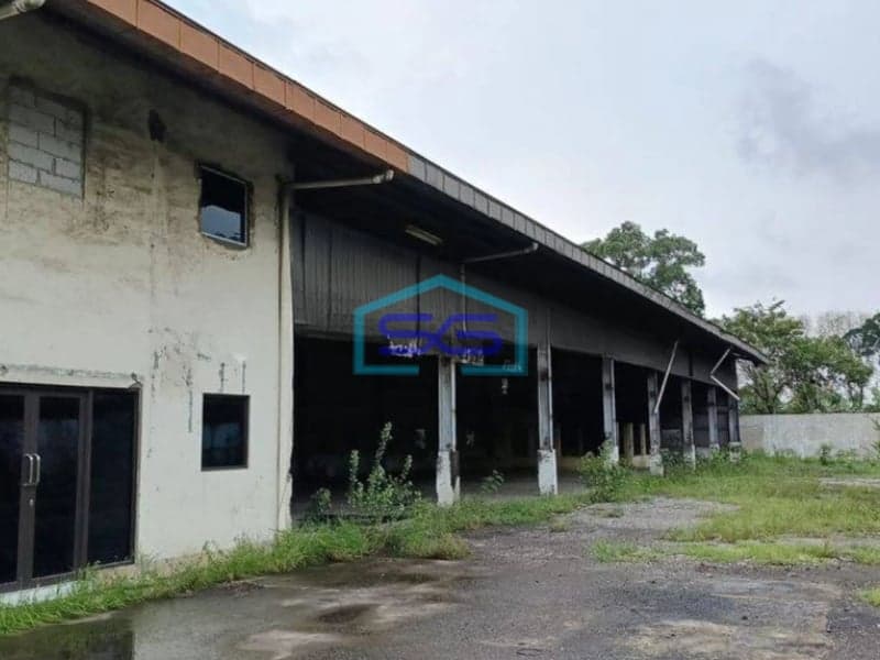 Disewakan Tanah di Buduran Sukorejo Sidoarjo LT 10398m2 Ada Gudang