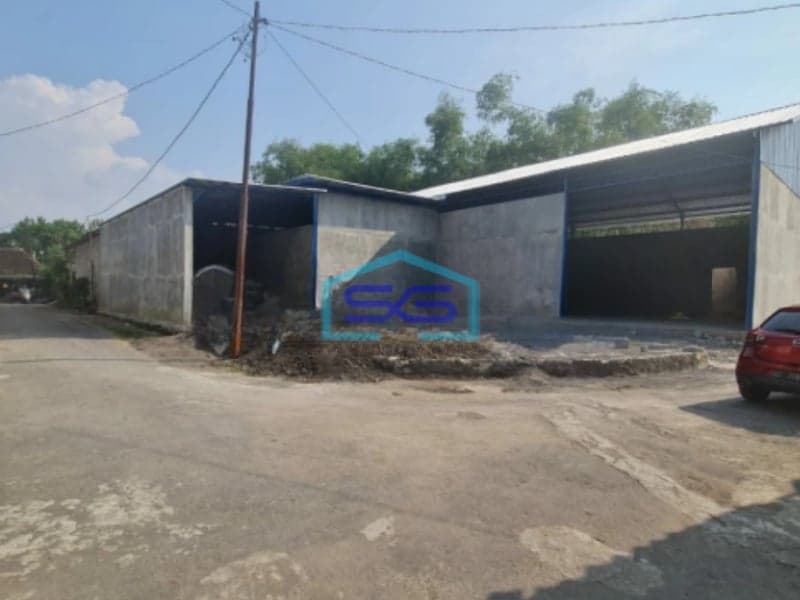 Dijual Gudang Bangunan Baru di Telukan Grogol Sukoharjo Solo LT 680m2