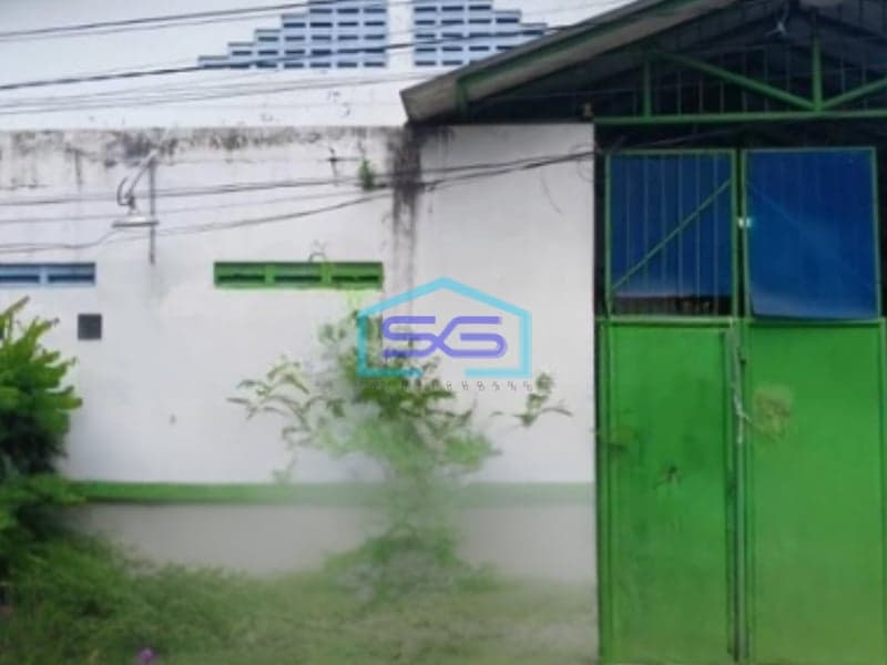Dijual Gudang Klampis Semolowaru Tengah Dekat Kenjeran Surabaya LT 300m2