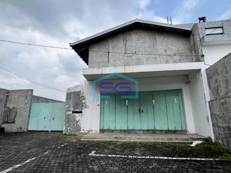 Disewakan Gudang Serbaguna Siap Pakai Dalam Area Pergudangan Lokasi Bantul Yogyakarta LT 917m2