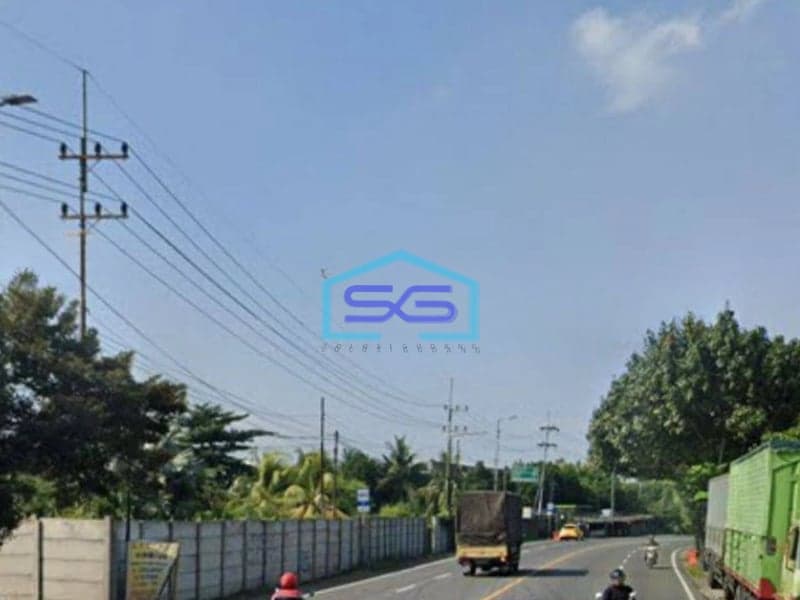 Dijual Cepat Tanah Lokasi Strategis Nol Jalan Raya Mlirip Mojokerto Dekat Pabrik Ciwi LT 5000m2