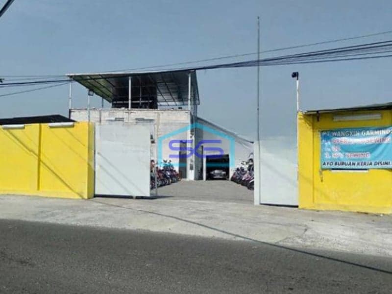 Dijual Pabrik Garmen Masih Aktif Di Klaten LT 3700m2