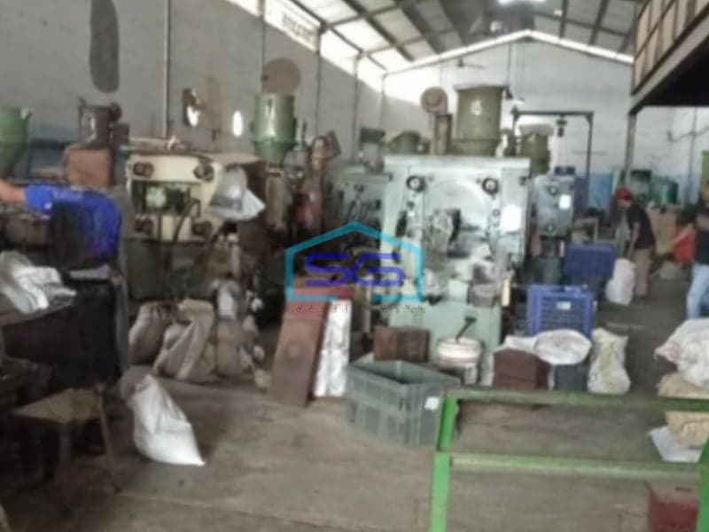 Dijual Ex Pabrik Luas Tanah 2446m² SHM Termurah Siap Pakai di Dadap Tangerang