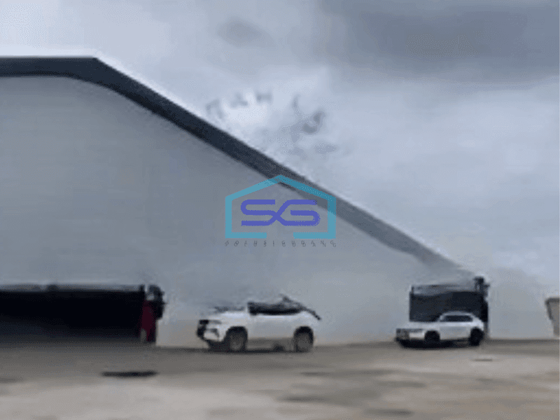 Disewakan Gudang Bangunan Baru Luas Bangunan 2300 m² di Legok Tangerang