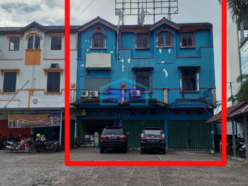 Dijual Ruko 3 Unit Jln Demang Lebar Daun Palembang Luas Bangunan 192m2