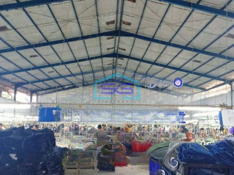 Dijual Pabrik Garmen Aktif Baleendah Bandung LT 29205m2