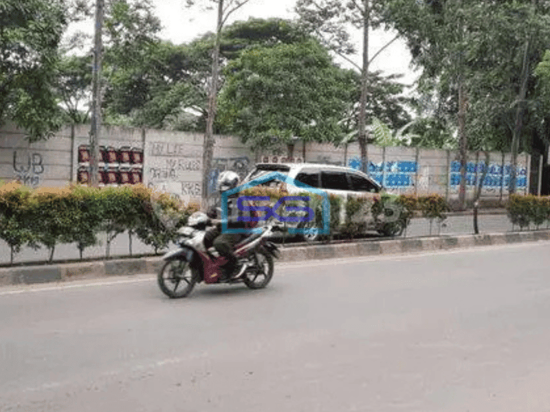 Dijual Tanah Lokasi Strategis Hadap Jl. Raya Cipondoh Tangerang LT 4250m2