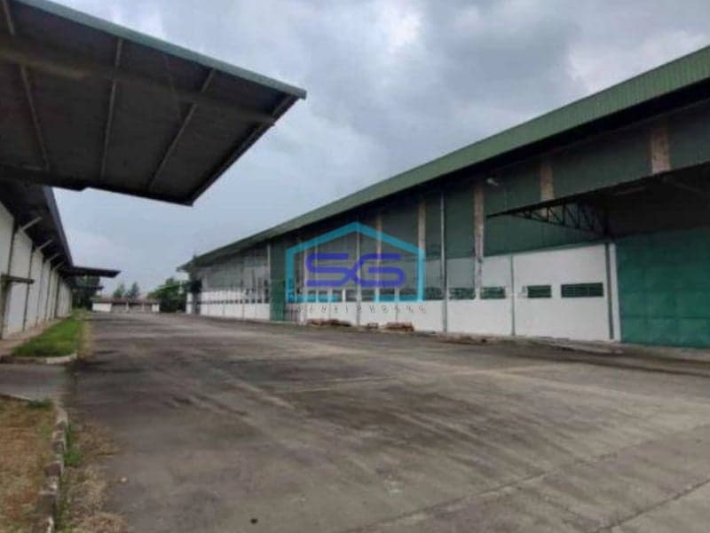 Dijual Gudang Pabrik Akses Jalan Raya Pantura Cikarang Bekasi Luas 115000m2