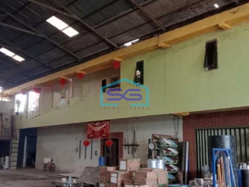 Dijual Gudang Luas Bangunan 514 m² Lokasi di Pasar Kemis Tangerang
