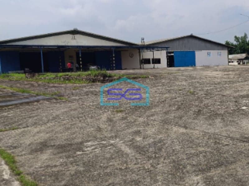 Dijual Lahan + Ex Pabrik di Jalur Palembang–Betung Luas Tanah 102480m2