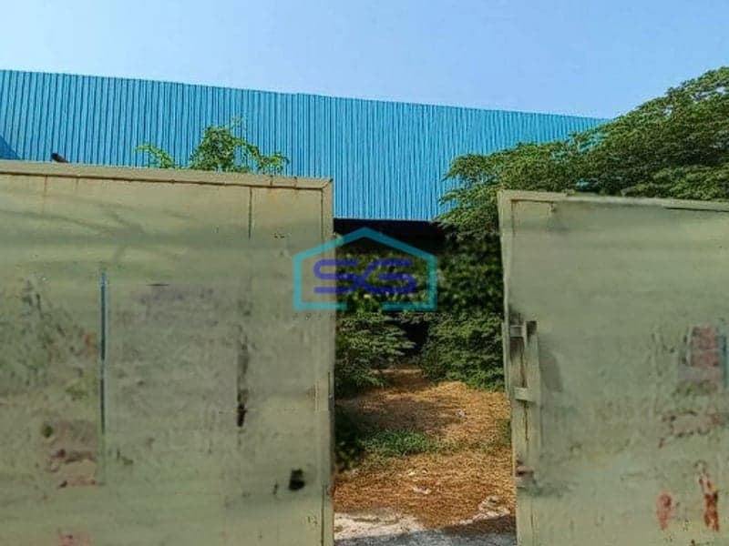 Dijual Pabrik Diluar Kawasan Baru Setengah Pembangunan di Bekasi LT 4000m2