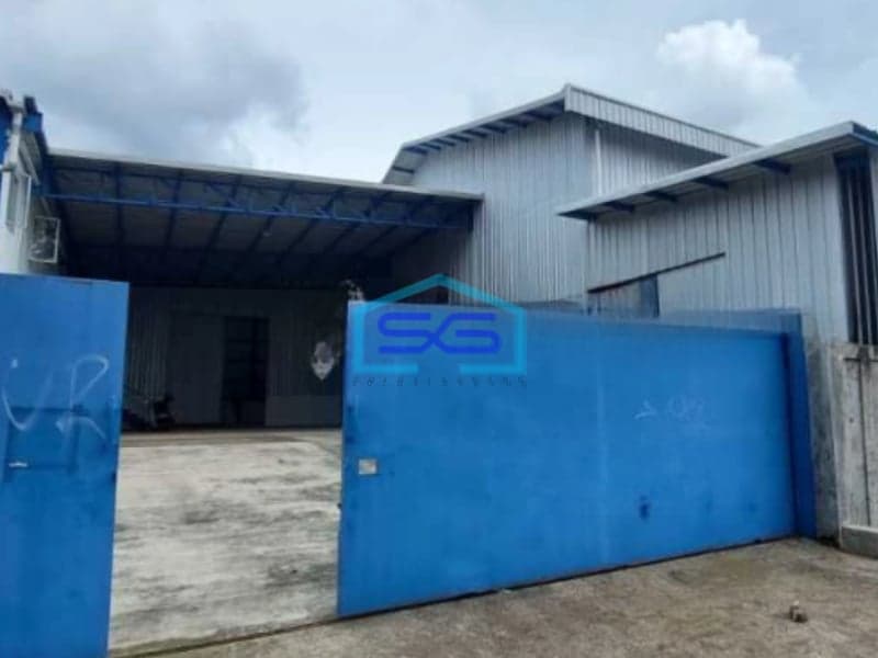 Dijual Gudang Bangunan Baru Di Jln. Bazoka Raya Joglo Karang Tengah Ciledug Tangerang LT 1550m2