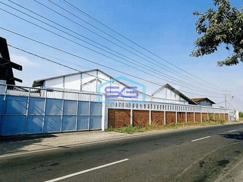 Dijual Pabrik Gudang Murah Raya Cerme Gresik Strategis Dekat Tol Dan Surabaya LT 7085m2