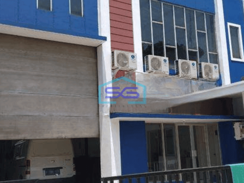 Disewakan Gudang Siap Pakai Bebas Banjir di Serpong Tangerang Selatan Luas Tanah 540 m²