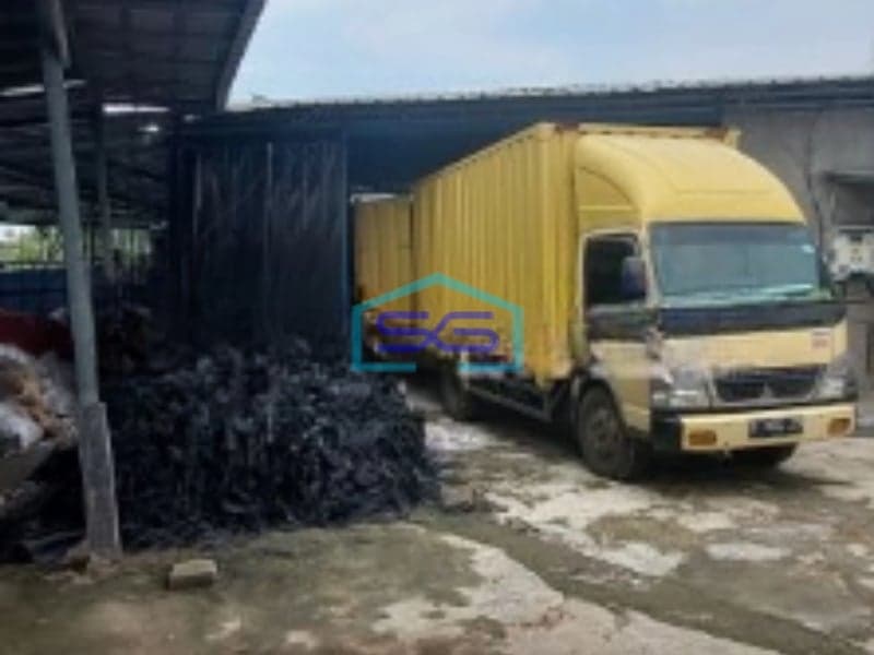 Dijual Pabrik Tanah Kavling di Cikupa Tangerang Zona Industri Luas Tanah 2381m2