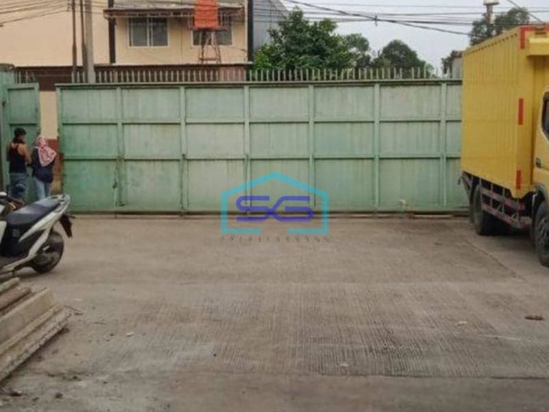 Disewakan Gudang Cipondoh Kavling dpr Luas 600m2 Tangerang