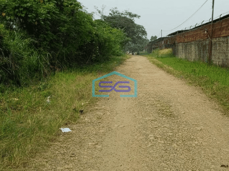 Dijual Tanah Industri Bisa Masuk Kontainer 40 FT di Jati Uwung Tangerang LT 5158m2