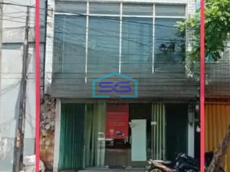 Dijual Ruko Lokasi Bebas Banjir di Genteng Surabaya Luas Bangunan 270 m²
